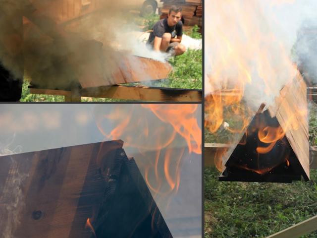 Matériaux biosourcés et bardage bois brûlé pour le siège social d'Atelier 970 à Yvetot (76)