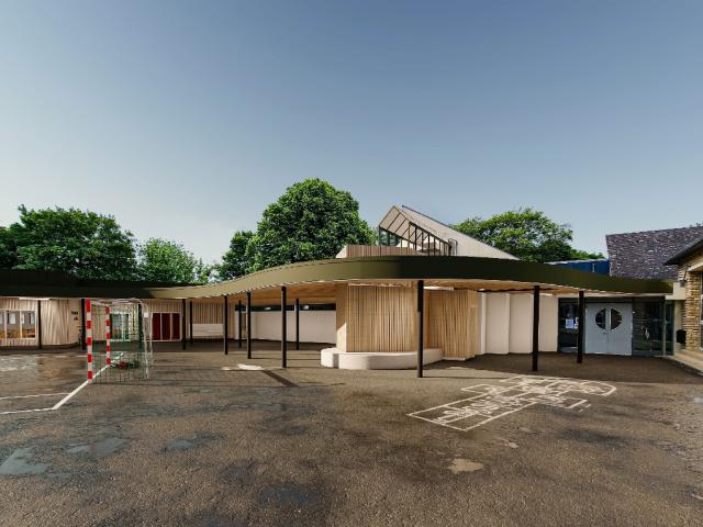 Rénovation et extension du restaurant scolaire de l'école élémentaire V. Hugo à Verson (14)